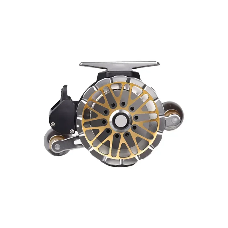 220v Digital Display Raft Wheel Magnetic Slow Down Bridge Fishing Valve Stem Wheel Sea Fishing Automatic Line All Metal