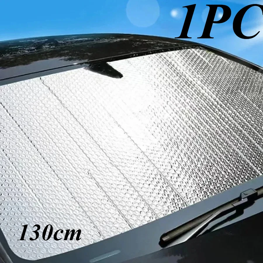 

130cm A variety of car front window sun visors, UV-resistant sun visors, windshield sun visors, car curtain sun visors