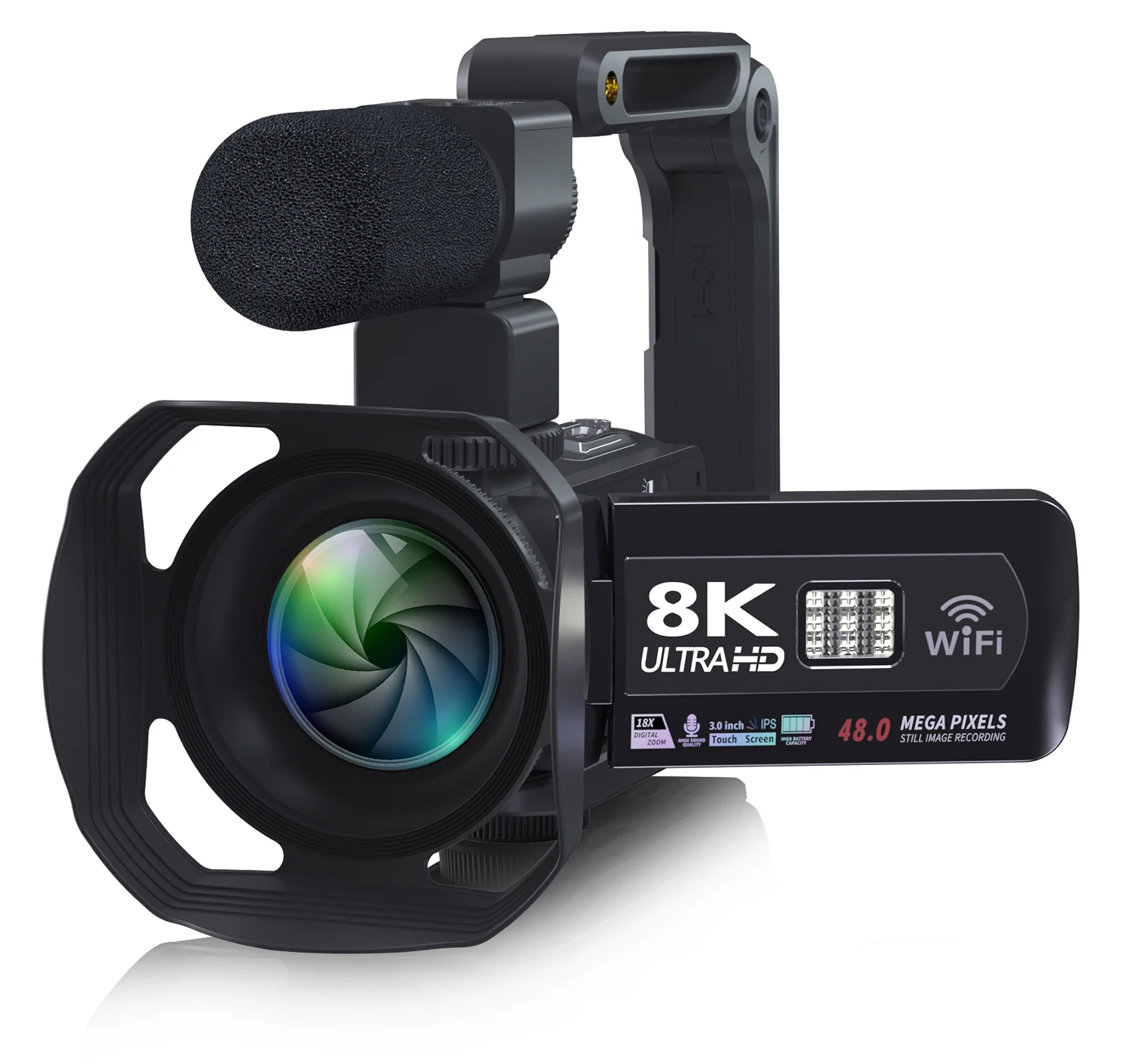 YouTube Camcorder 8K Ultra HD camera Camcorders 48MP Streaming Camera 3.0