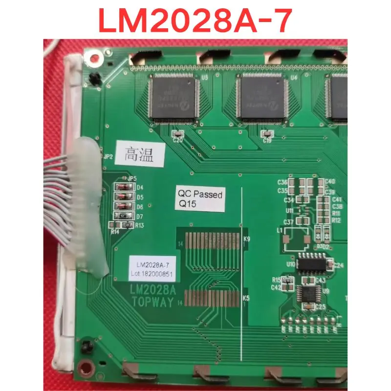 Teste funcional OK Display Screen, usado, LM2028A-7