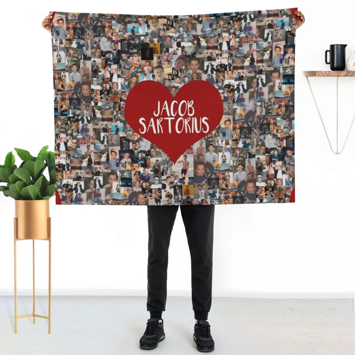 

I love Jacob Sartorius Throw Blanket Stain Resistant Cozy Warm Blanket