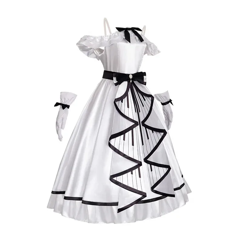 

2025 Anime Aikatsu Hoshimiya Ichigo Cosplay Costume Maid Lolita Dress Uniform Halloween Christmas Casual Stage Wear For Female 5