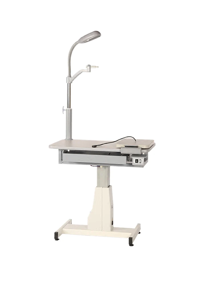 C-100 Comprehensive Optometry Station with Electric Lift Table Ideal for Vision Exams and Testing Optometry Solution