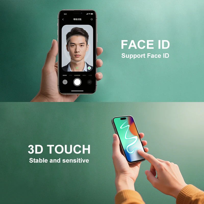 AMOLED Für iPhone Serie Display Für iPhone 12 15 14 13 11 LCD Bildschirm Mit True Tone 3D Touch Für iPhone XS MAX LCD Großhandel – Detail 3