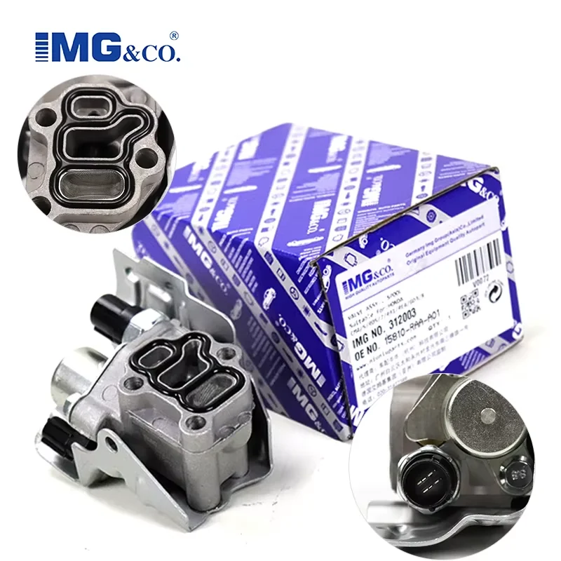 

IMG Car VTEC Solenoid Spool Valve OEM 15810-RAA-A02 15810-RAA-A03 15810RAAA03 For Honda Accord Civid CR-V Element Acura RSX