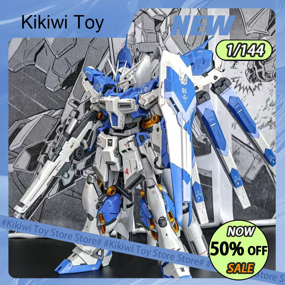 

GL Model RG 1/144 RX-93-V2 Hi-V Anime Action Figure Hi Nu Assembly Model Kit Collection Statue Model Room Decora Desk Toys Gift