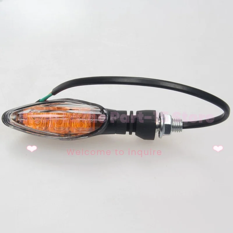 

For SYM XS175 NH T200 Motorcycle Front Left Turn Signal Lamp Indicator Blinker Light Replacement Parts 12v