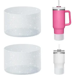 1Pc Decorative Silicone Sleeve For Stanley Mugs Silicone Bottom Cover For Water Bottles Silicone Boot