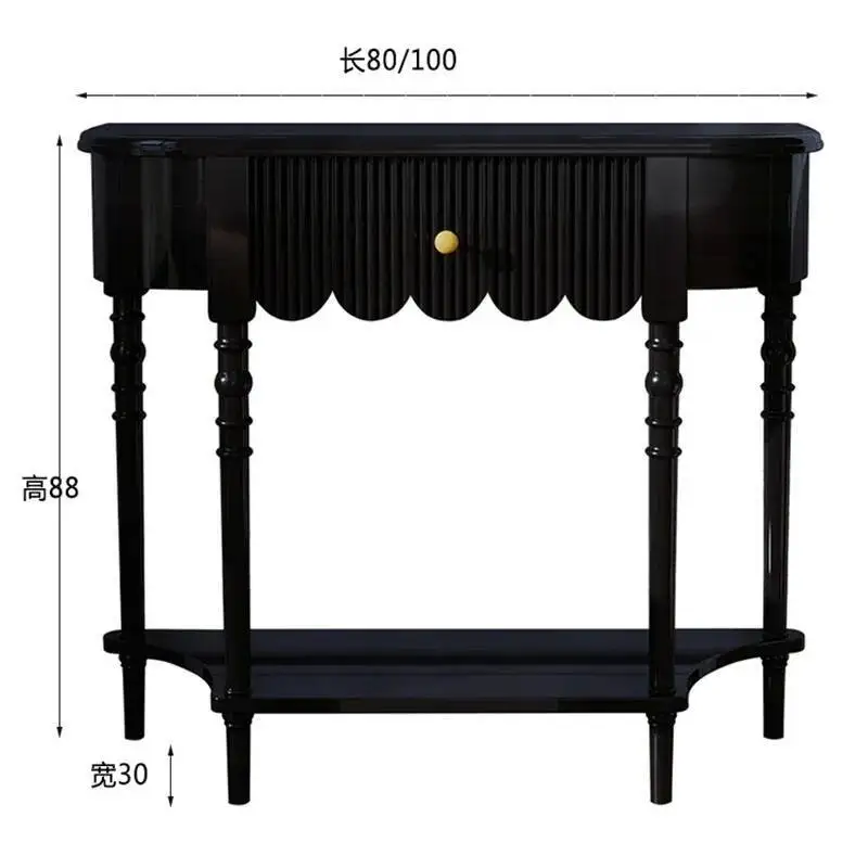 

Simple Professional Unique Design Modern Corner Table Hallway Console Tables Elegant Decor Console Tafel Living Room Furniture