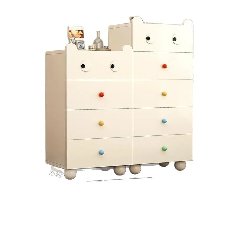 

Solid wood children's chest cabinet, locker, integrated chest cabinet, snack storage cabinet, bedside locker