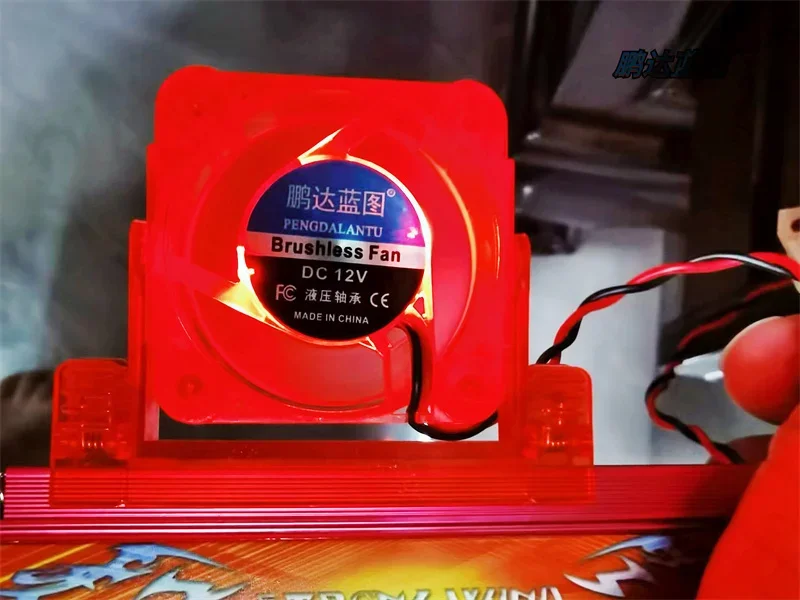 Pengda Blueprint Desktop Memory Module Graphics Card Vest Heat Sink LED Luminous 4010 Silent 4CM Heat Sink Fan 40 * 40 * 40MM