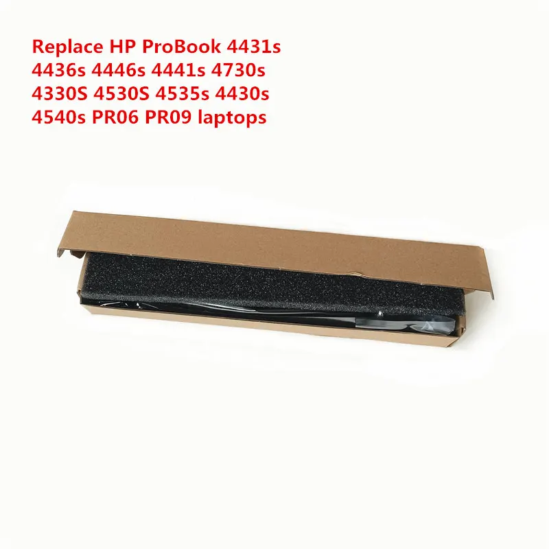 

Replace for HP battery ProBook 4431s 4436s 4446s 4441s 4730s 4330S 4530S 4535s 4430s 4540s PR06 PR09 440S HSTNN QK646U laptop