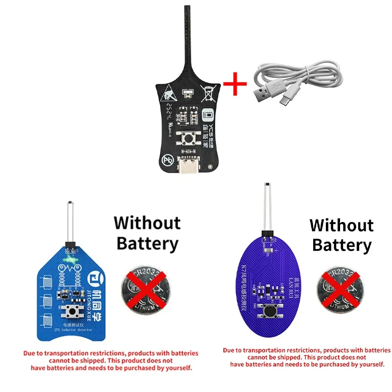 

JTX CT-1/LANRUI K7/YCS Motherboard Coil Tester Inductor Detector Tool for PC Repair Electromagnetic Induction Quick Fault Check