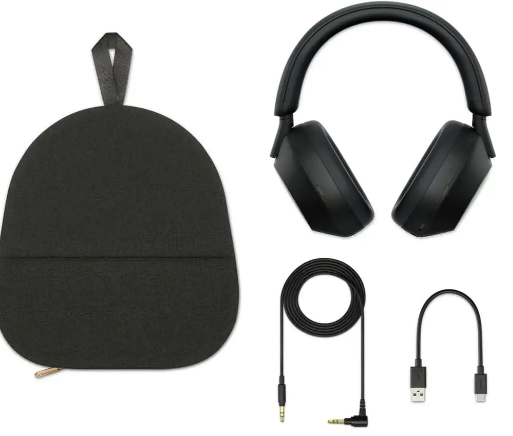 سماعات سوني WH-1000XM5 المتقدمة المانعة للضوضاء، محسن NC التلقائي، عمر البطارية لمدة 30 ساعة، التحكم الصوتي Alexa، أسود #6