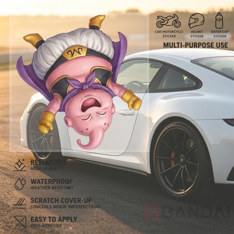 Car Stickers Cartoon Vinyl Decal Waterproof Die Cut for Auto Body Bumper Exterior Fuel Tank Tablet Auto Decor
