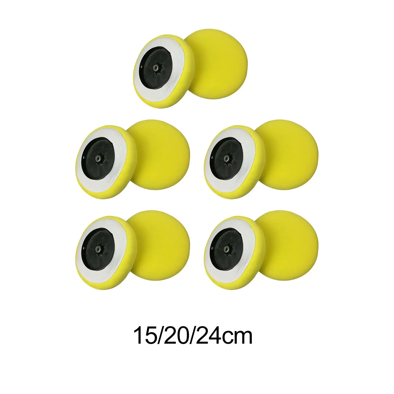 

10Pcs Polishing Bonnet Buffer Pad Covers Automotive Supplies Replacement Sponge for Car Detailing Auto Paint Care Waxing