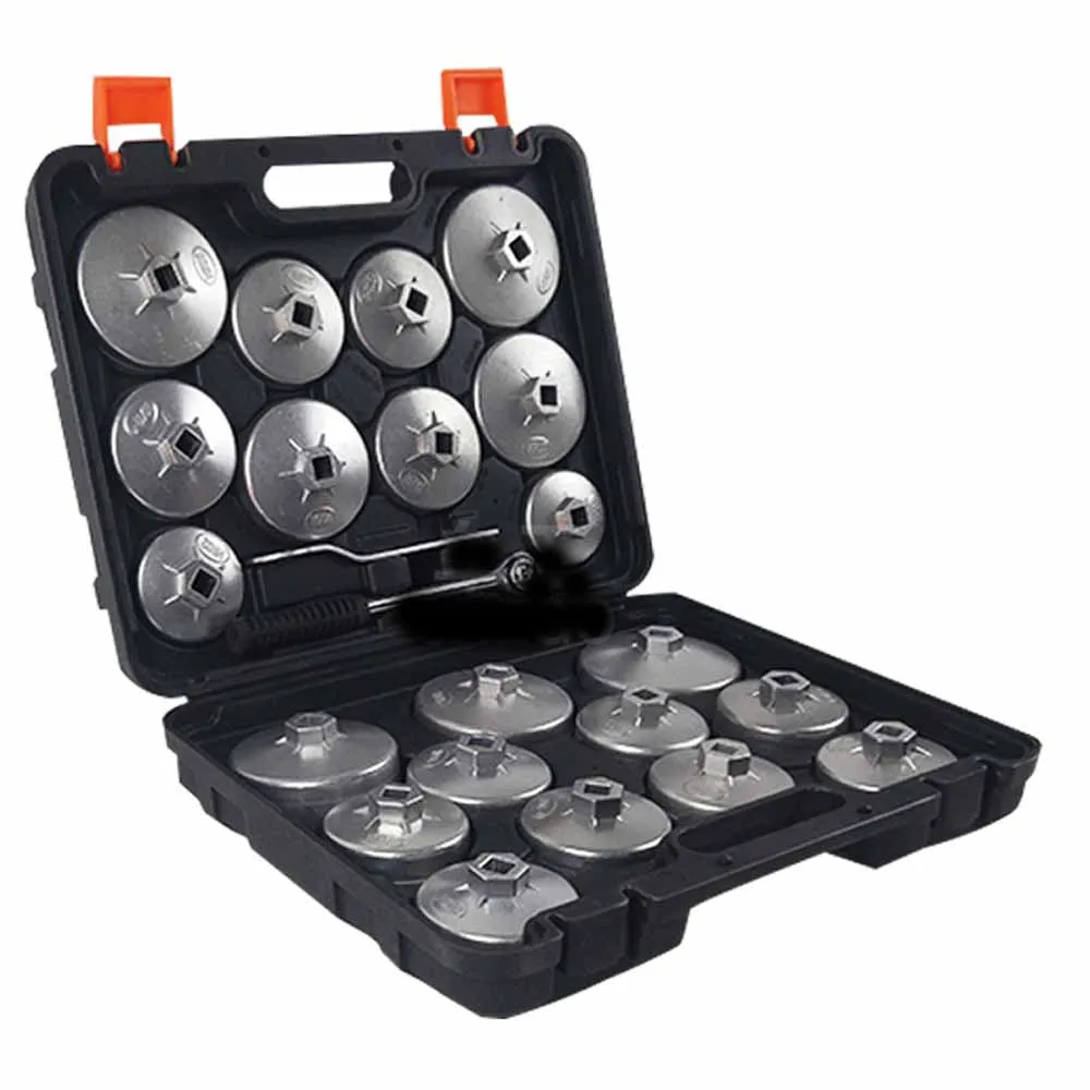 23 Piece Set Of Oil Filter Wrench Disassembly Tool