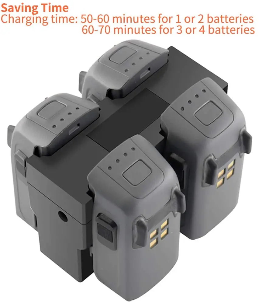 Battery Charger for DJI Spark Drone Parallel Fast Charging Hub FOR DJI SPARK 4in1 Intelligent Flight Battery Manager Accessory