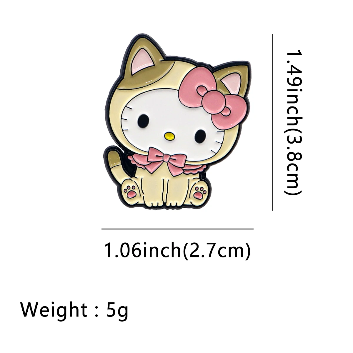 Japanese Cartoon Pink Rabbit Girls Brooch for Clothes Lapel Pins for Backpack Kawaii Enamel Pin Badges Jewelry Accessories