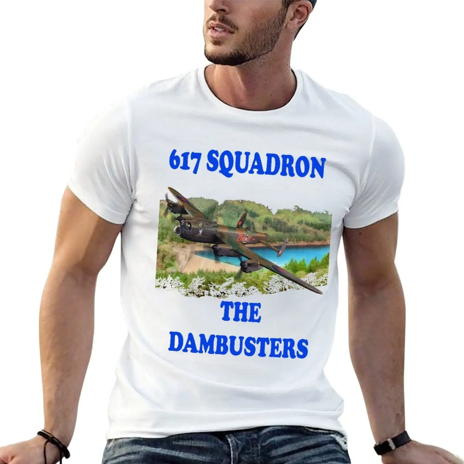 

The Dambusters 617 Squadron Tee Shirt 1 T-Shirt cotton t shirts high quality man t shirt heavy cotton T-Shirt