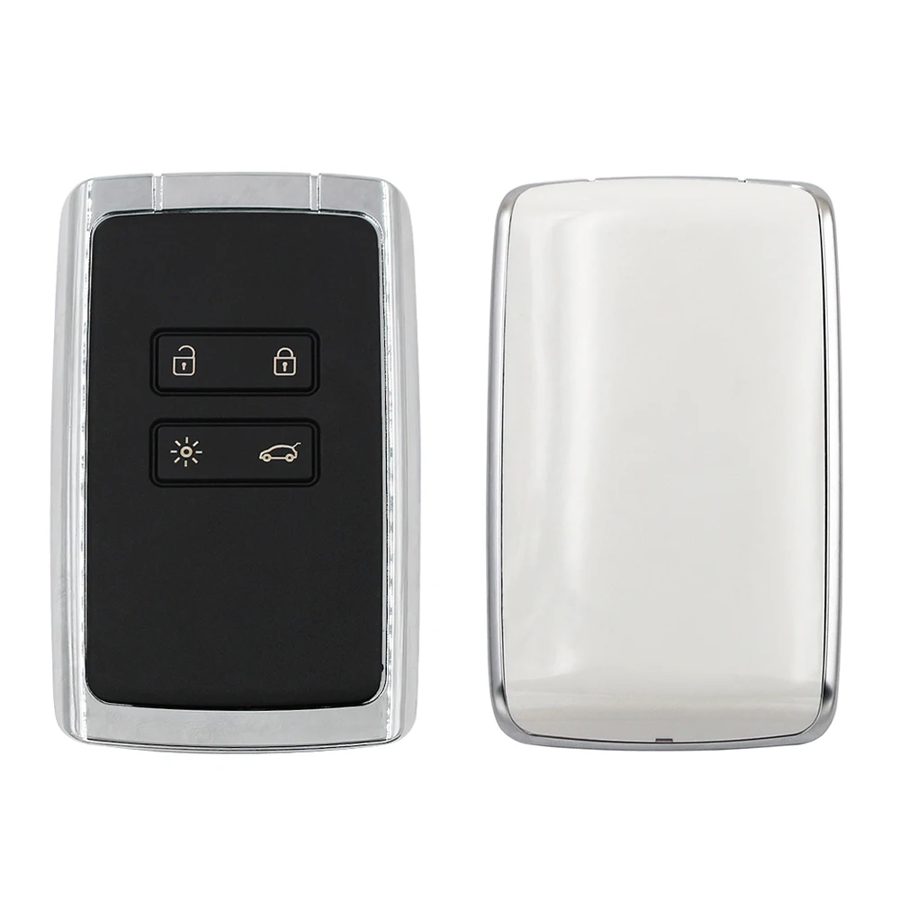 4 Buttons Smart Remote Key Fob 433MHz 4A Chip for Renault Megane 4 Espace 5 Talisman 2016-2019 FCC ID: KR5IK4CH-01