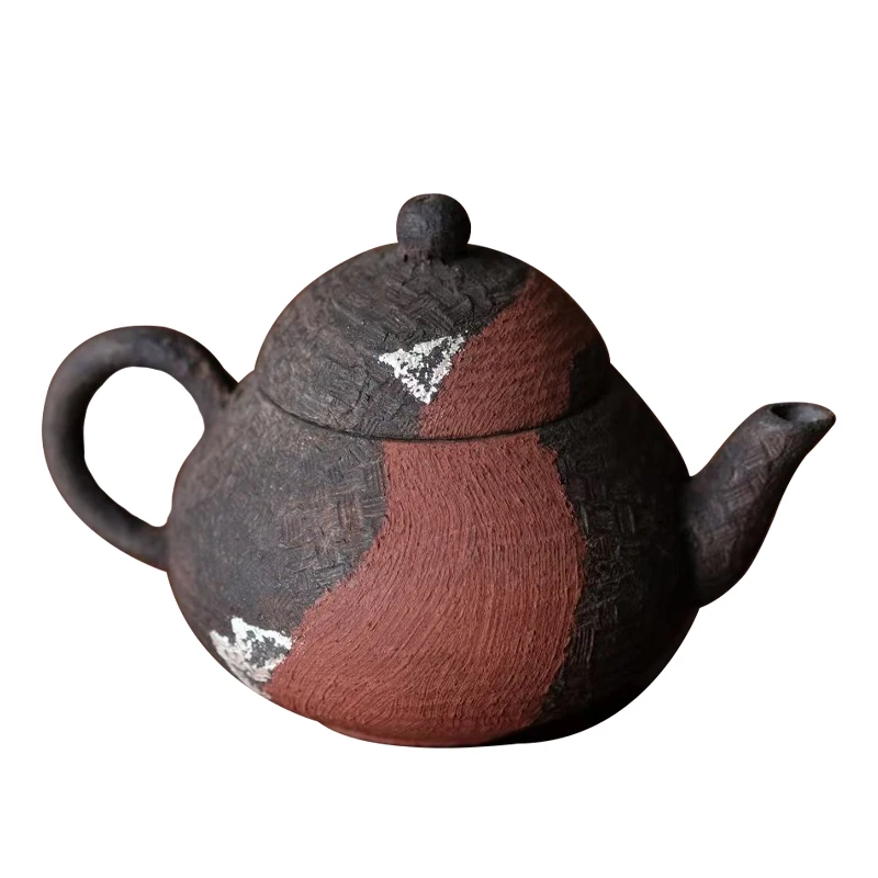 

Serie Lacquer Decoration Pot Bearing Cover Bowl Pot Tea Ware, Handmade Tea Set Kung Fu Tea Ware