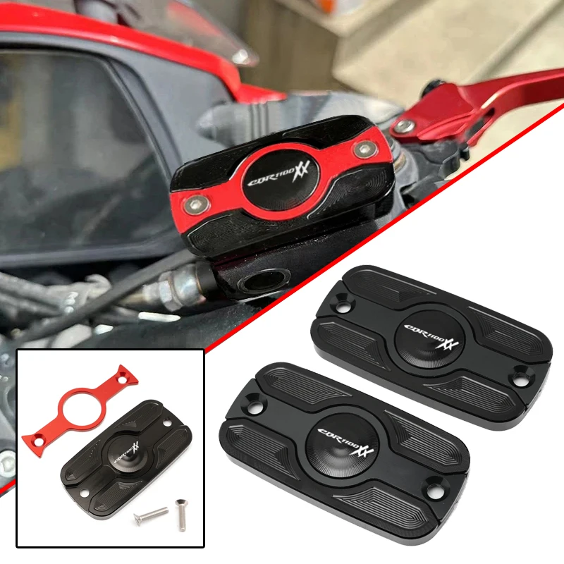 For HONDA CBR1100XX CBR 1100 XX 1100XX SUPER BLACK BIRD 1998-2006 Motorcycle Accessories Brake Fluid Reservoir Cover Cap