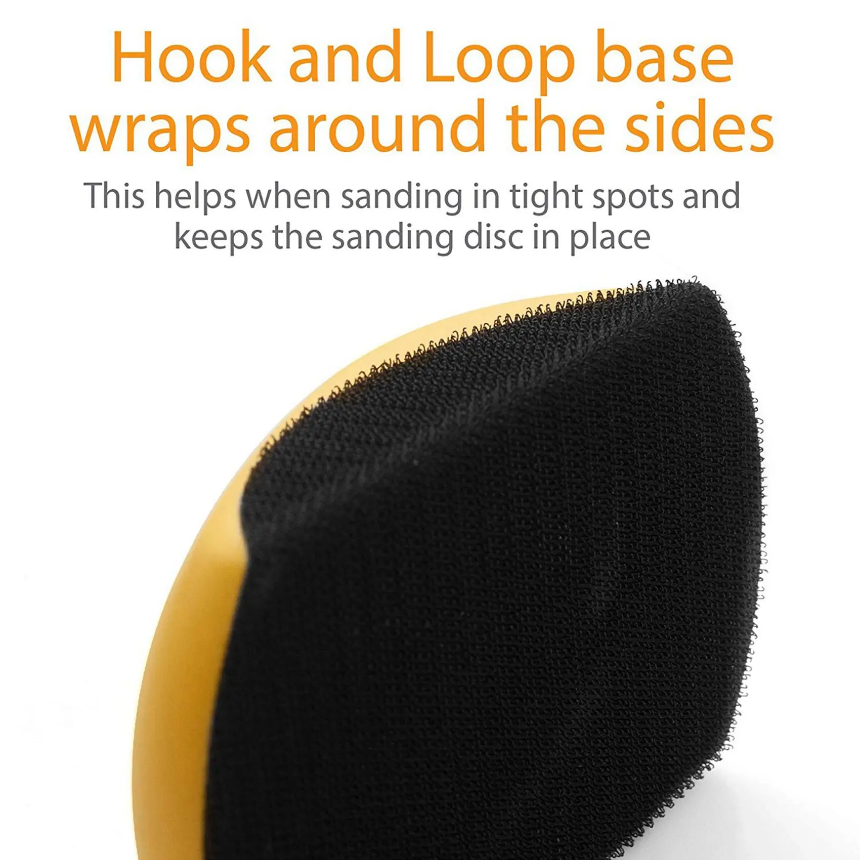 75STO-2X 6 بوصة كتلة الصنفرة اليدوية لخطاف وحلقة الصنفرة وسادة اليد لوحة تلميع أدوات جلخ #1