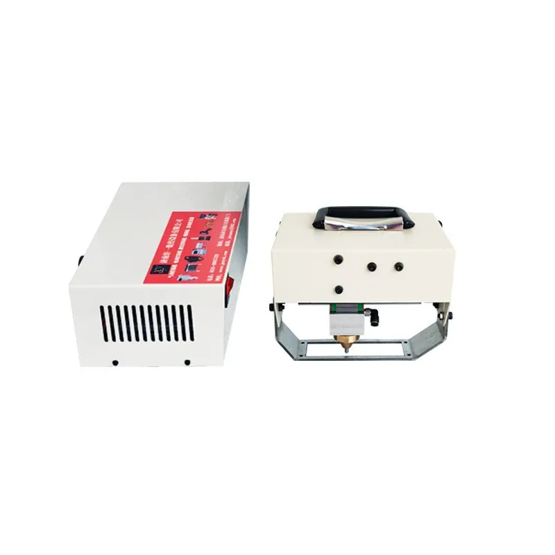 Small laser marking machine Handheld metal coding machine Die flange Steel structure marking Pneumatic marking machine