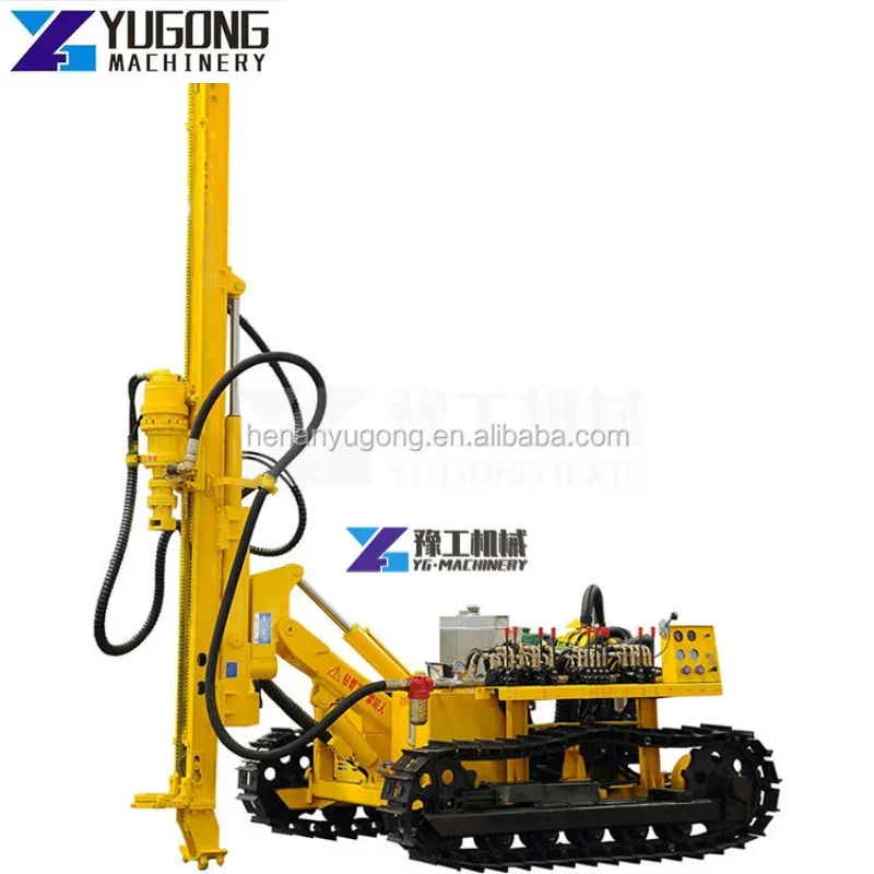 

Depth 30 M, 60m, 150m Crawler DHT Hydraulic Water Well Drilling Machine for Hard Rock Hydraulic Hard Rock Drill Machine