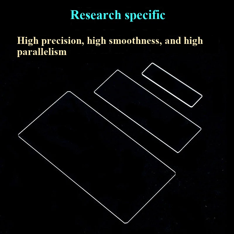Infrared quartz glass sheet research specific square sheet with far-infrared transmission JGS3