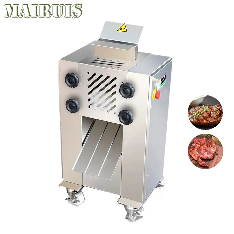 220V Commercial Meat Tenderizer Electric Meat Tenderizing Machine Pork Chop Steak Beef Fresh Softer Tenderizer Machine