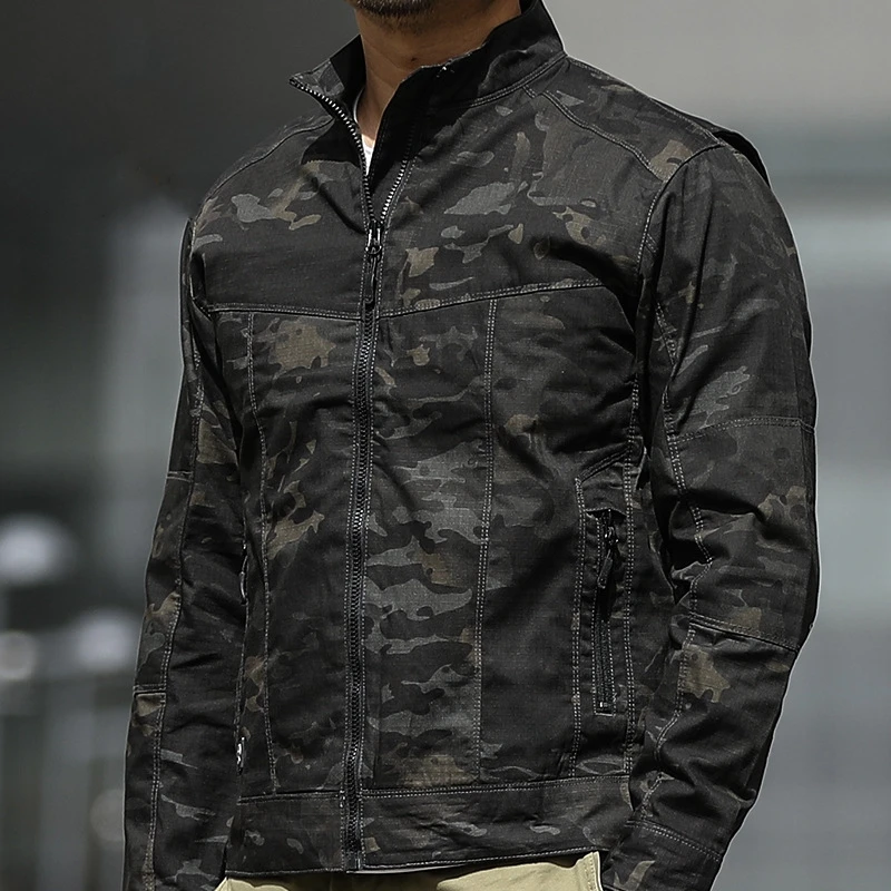 Kurtka w stylu Casual, biurowy męska kurtka taktyczna walki wiosna jesień Outdoor Outdoor wodoodporny płaszcz wojskowa wiatrówka odzież wspinaczkowa