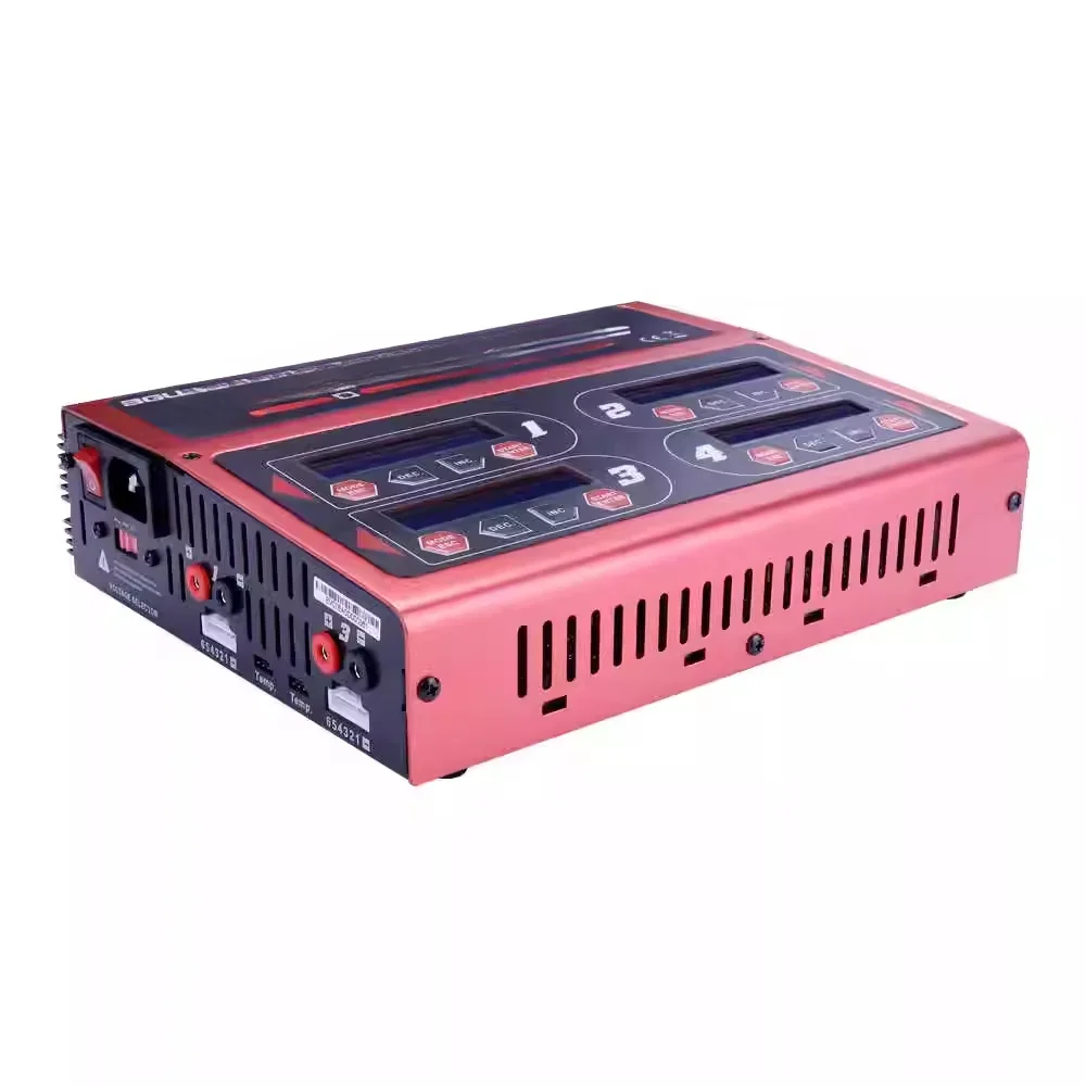 

Good EV-PEAK charger CQ3 balanced charging drone lithium battery 4-way independent charging 6S100W aircraft model