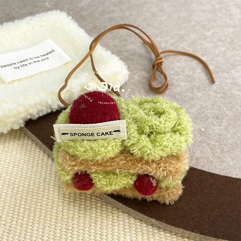 Leuke handgemaakte DIY tas charme sleutelhanger Afternoon Tea serie Y2K tas charme dessert koffie schattige rugzak hanger decoratie