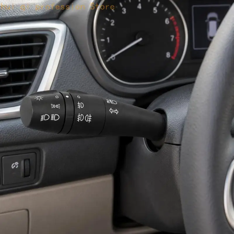 Scheinwerfer- und Blinker-Steuerschalter, Teilenummer 255404709R mit ABS-Gehäuse und Clip-In-Lenksäule H8WE – Detail 8