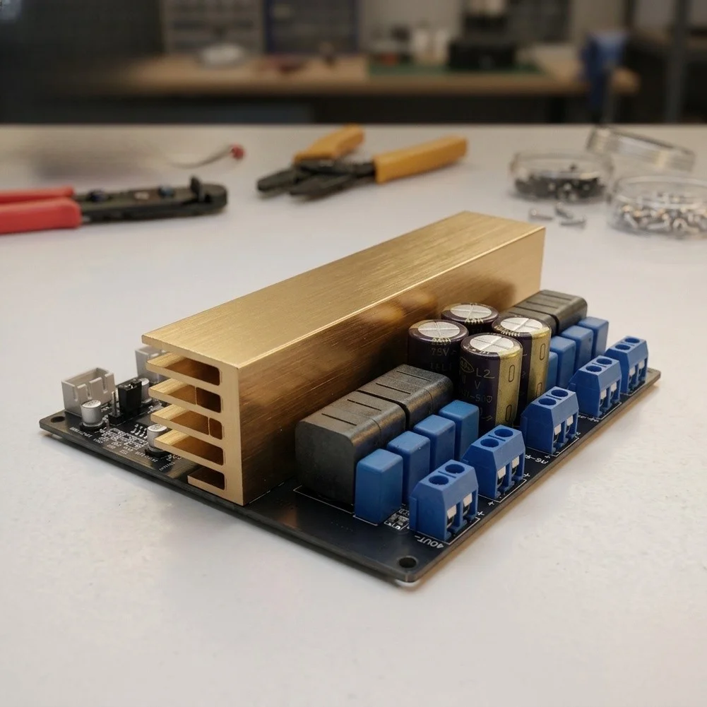 TPA3255-Based 4-Channel Digital Audio For Amplifier PCB for Custom Audio Solutions Requiring Clean Signal and Low Distortion