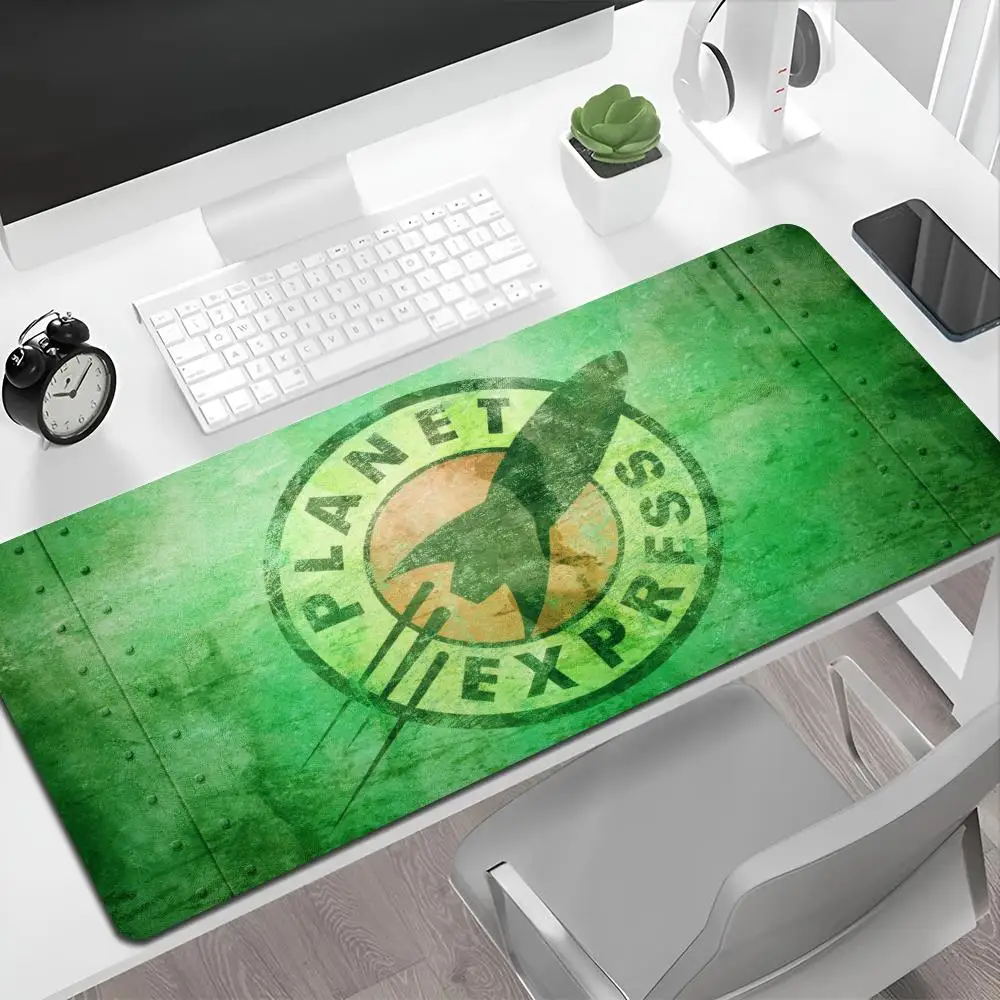 Cartoon Futuramas  Mouse Pad HD Printing Computer Gamers Locking Edge Non-slip Mause Pads XXL90x40cm Keyboard PC Desk Pad cs lol