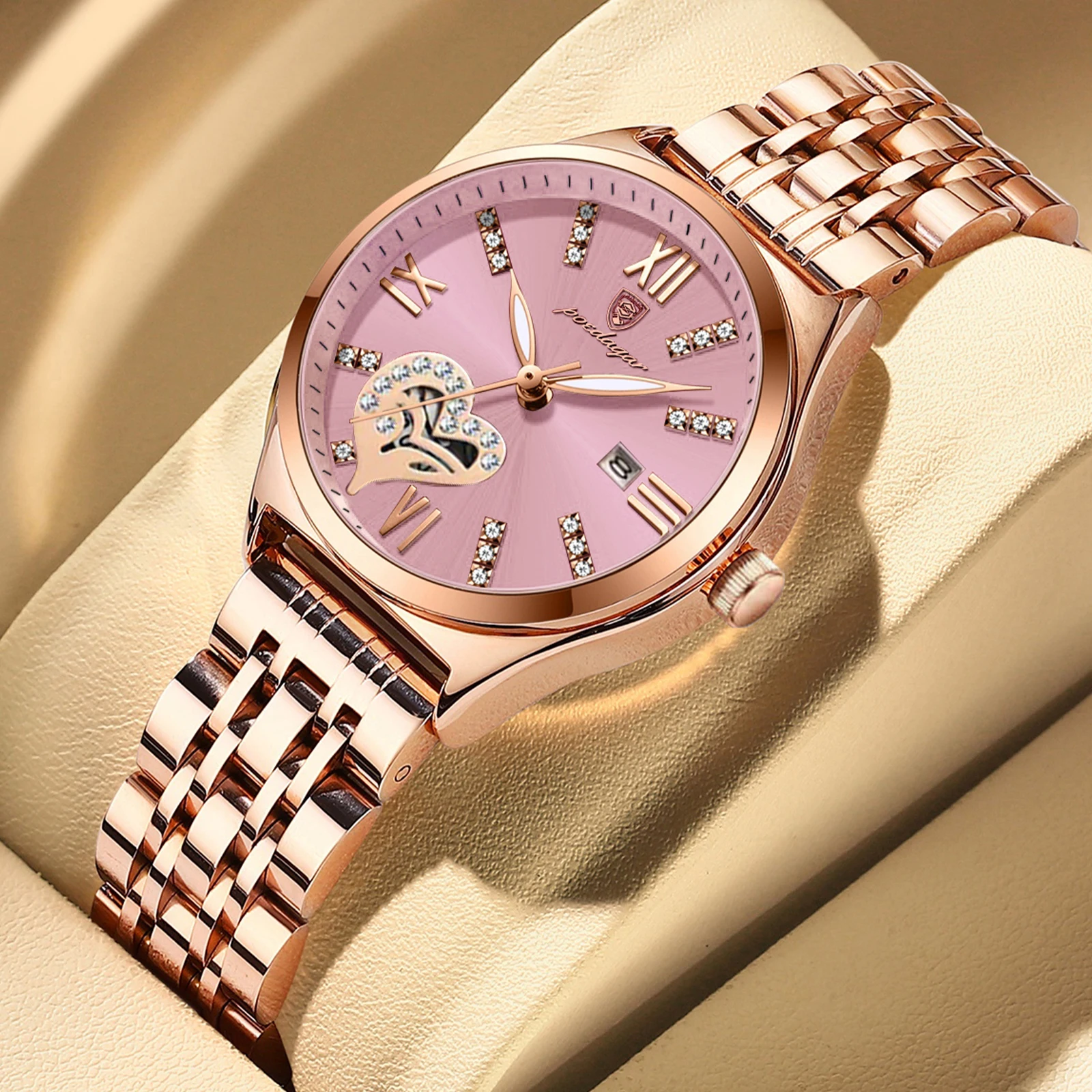 Women's Exquisite Luxury Waterproof Luminous Date Watch