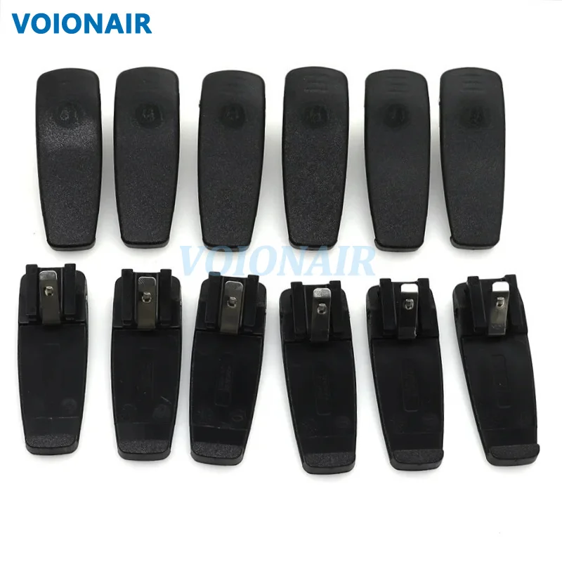 VOIONAIR 12pcs Belt Clip for Motorola EP450 DP1400 CP040 CP200 CP140 CP180 MP300 A8 BPR40 PR400 DEP450 Xir P3688 GP300 RLN5644A