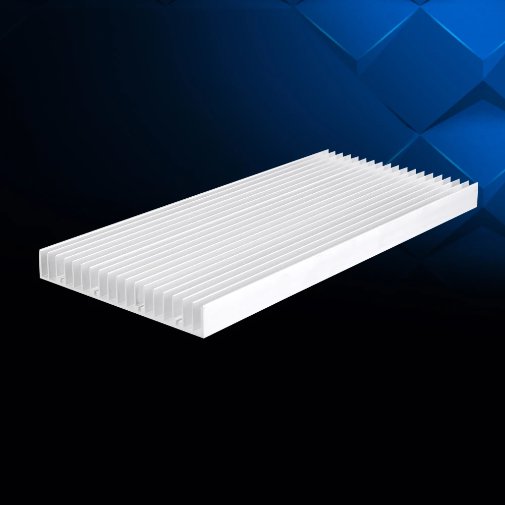 1pc Aluminum Heat Sink 300*140*20MM Cooling Heatsink for High Power LED Light Electronic integrated Chip Cooling