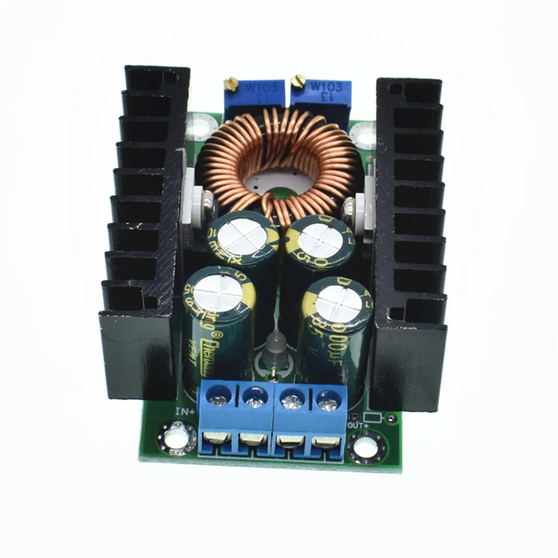 Dc Cc 9a 300W Step Down Buck Converter 5-40V Naar 1.2-35V Power Module