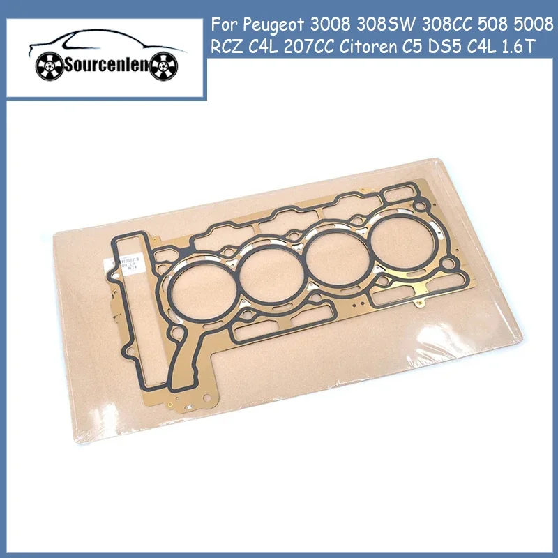 

New Genuine Head Gasket 9803673380 0209ER for Peugeot 3008 308SW 308CC 508 5008 RCZ C4L 207CC Citoren C5 DS5 C4L 1.6T