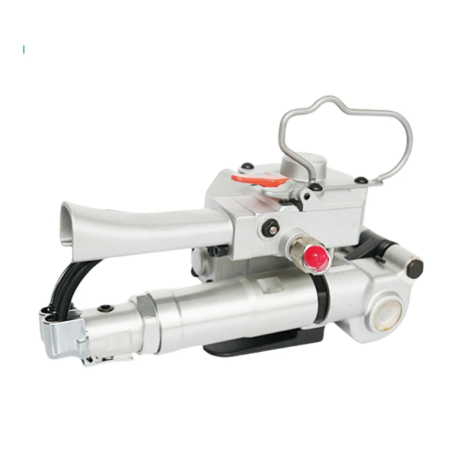 Portable Semi-Automatic Pneumatic Baler For Food Packaging Hot Melt PET/PP Belt Strapping Tool