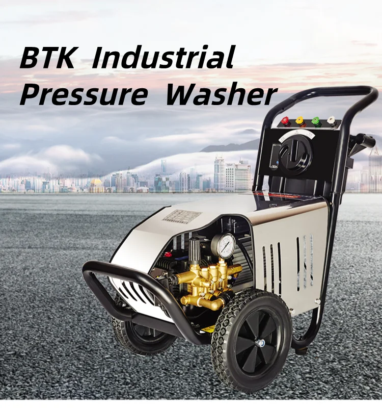 4KW 15LPM 140Bar 2000PSI Commercial Electric High Pressure Washer Cleaning Machine