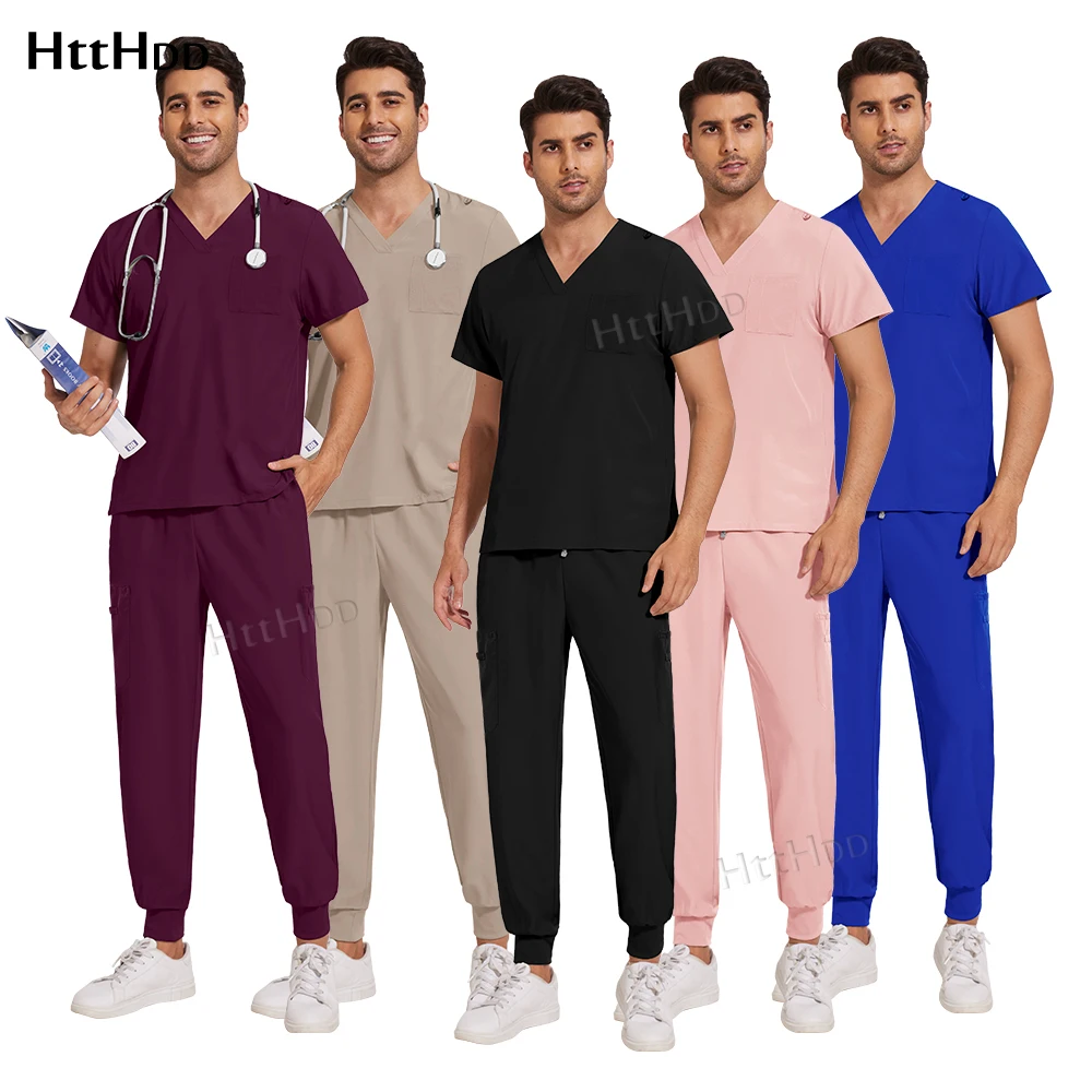 Medical Scrubs Wholesale High Quality Scrub Uniforms Sets Elastic Scrub Surgical Uniform Veterinary Dental Clinical Nursing Wear