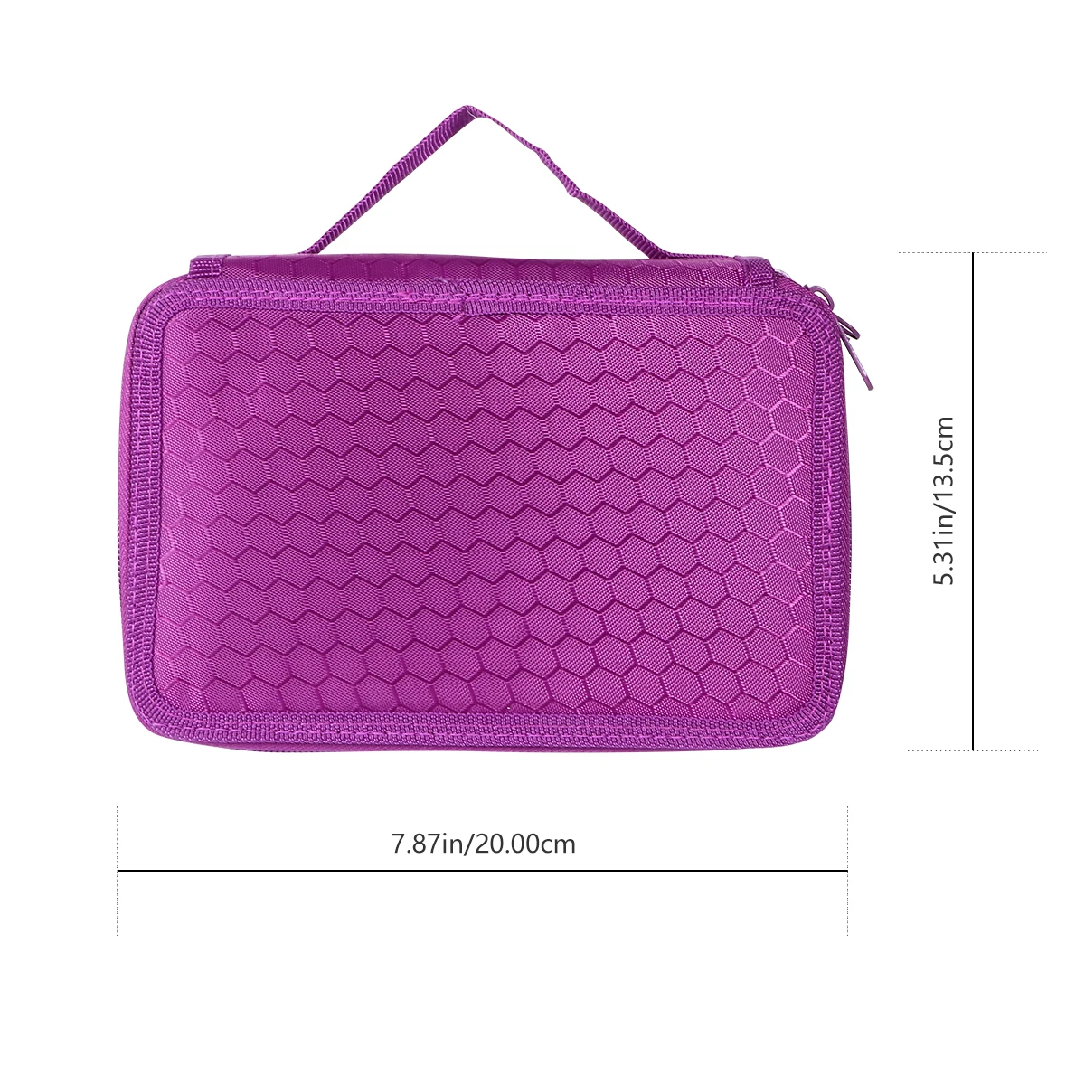 1Pcs Pencil Case Multi-Functional Oxford Cloth 72 Slots 4-Layer Large Capacity Stationery Organizer Makeup Bag