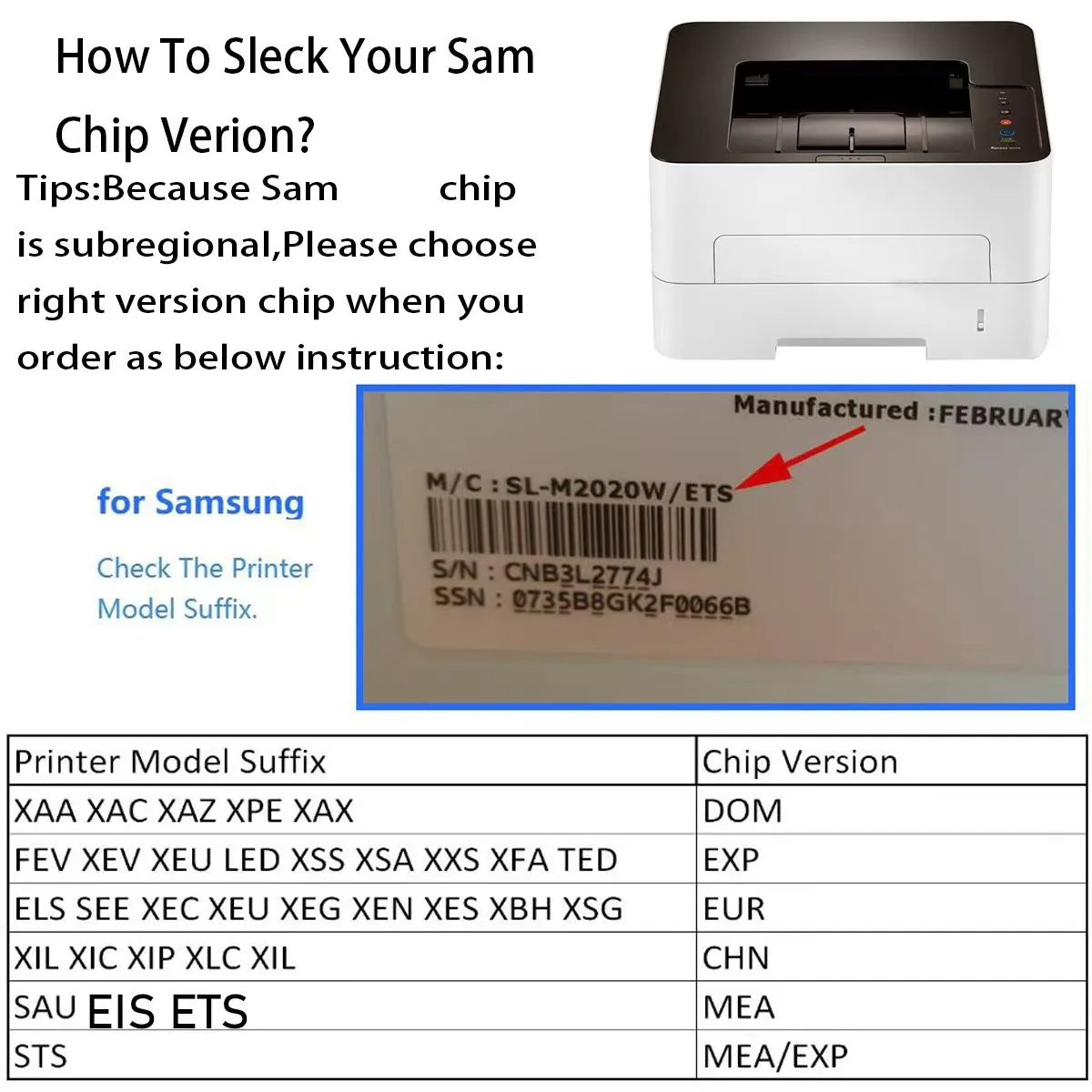 Tonerchip voor Samsung ML-3470 ML-3470D ML-3470ND ML-3471 ML-3471DK ML-3471ND ML-D3470B ML-D3470A ML-D3470 3470 ML3470 ML3471