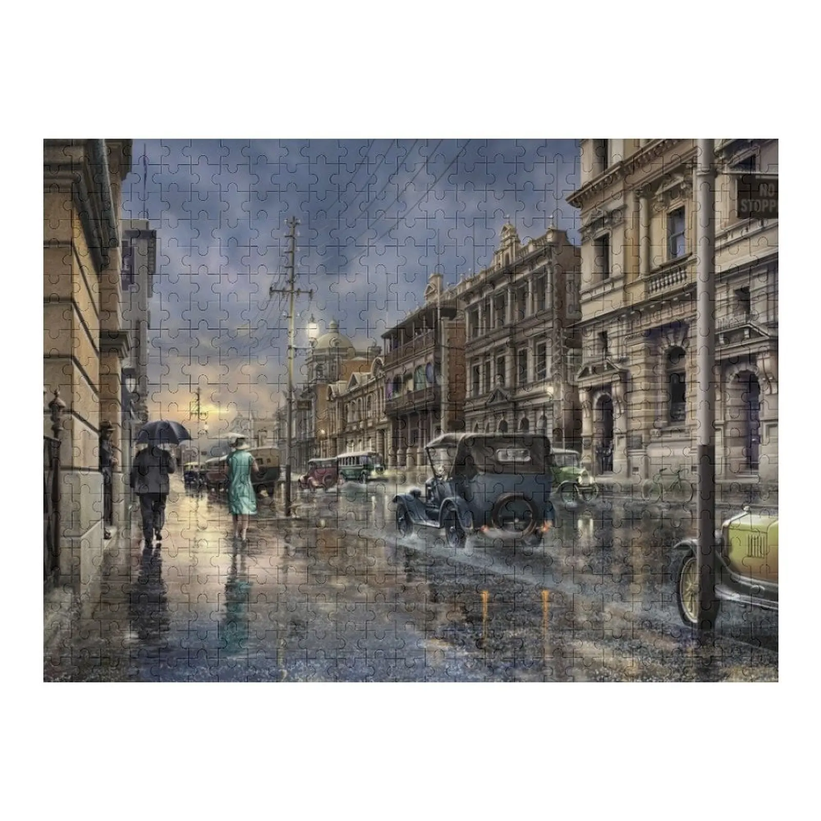 

ТЕРЕС САУТТЬ ГОРЖА, ВСЕГДА ВЫСТРОЕННАЯ АВСТРАЛИЯ КИРКА 1920 Пазл Деревянные коробки Деревянное имя Персонализированный пазл