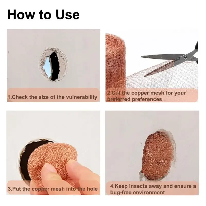 1 ~ 15 متر شبكة سلكية نحاسية إشارة التدريع صافي مكافحة الحلزون الأسلاك النحاسية صافي سلك الآفات والقوارض صافي شبكة نحاسية ديكور حديقة صافي